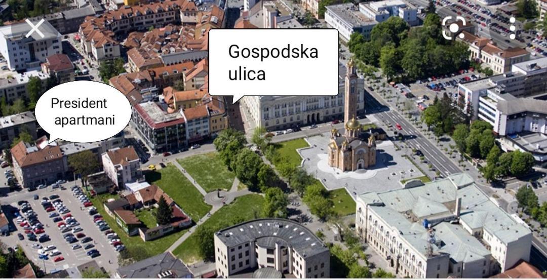 Apartmani President IV Banja Luka Eksteriør billede